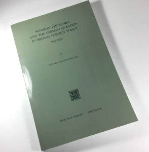 Churchill & the German Question in British Foreign Policy 1918-1922 Churchill & the German Question in British Foreign Policy 1918-1922
