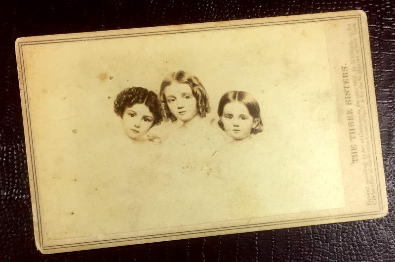 Jennie Jerome – Carte De Visite – The Three Sisters