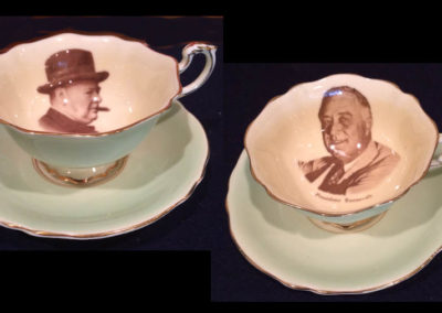 2 Paragon WSC FDR Cups & Saucers