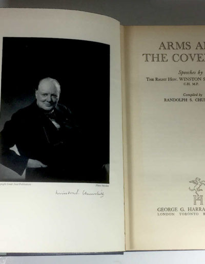 Arms & the Covenant by Churchill: Frontispiece