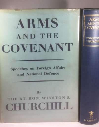 Arms & the Covenant by Churchill: Book with Dust Jacket