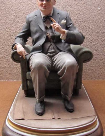 Capo Di Monte Churcill Figurine