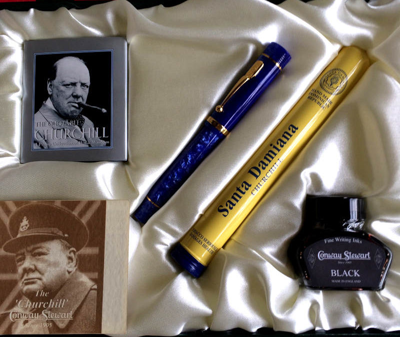 Churchill Fountain Pen + Cigar