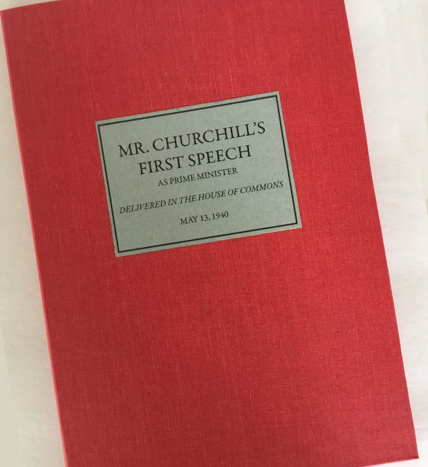 Churchill Speech: Churchill’s First Speech as Prime Minister