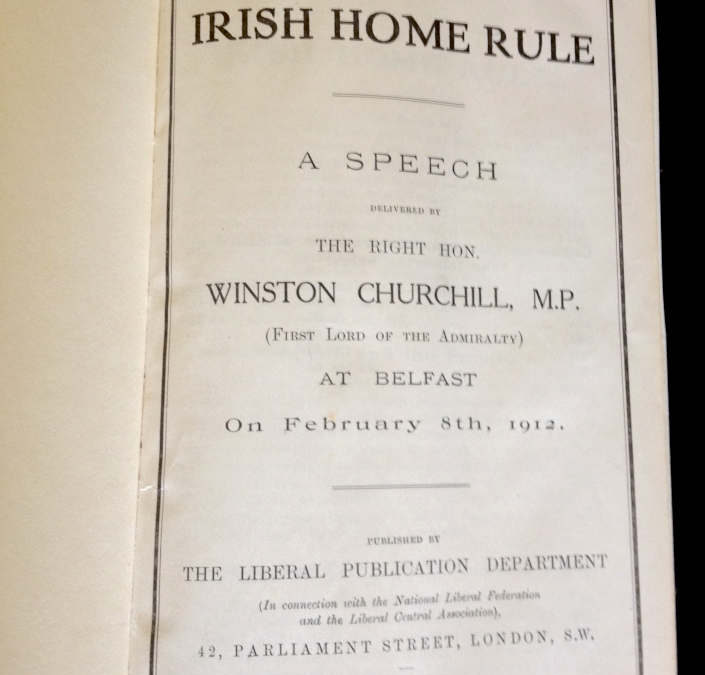 Churchill Speech: Irish Home Rule