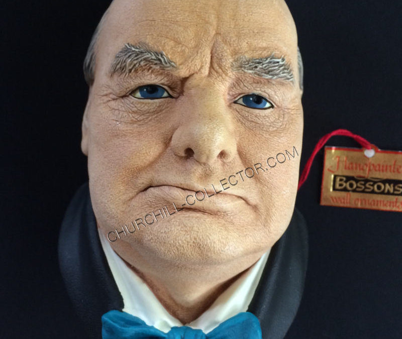 Model of Sir Winston Churchill by Bossons