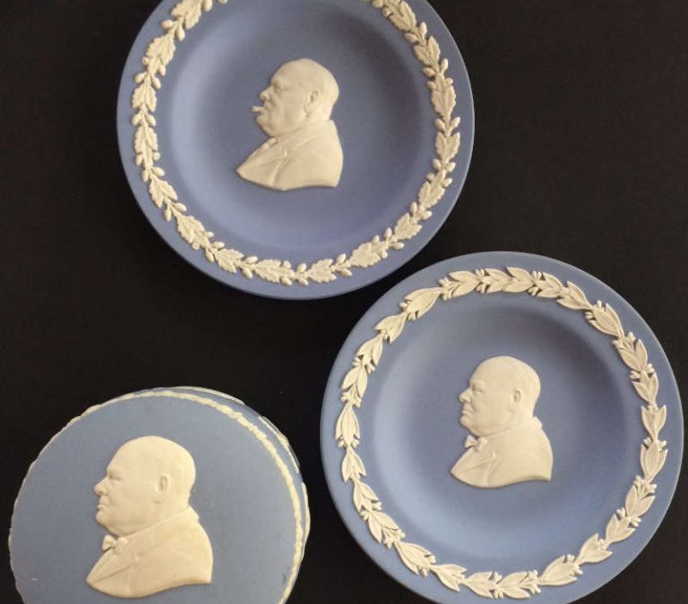 Churchill Wedgwood Jasperware – 3 items