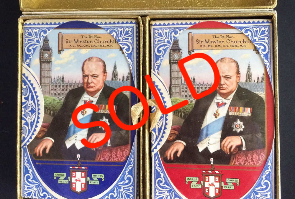 Churchill Playing Cards – Worshipful Company 1955