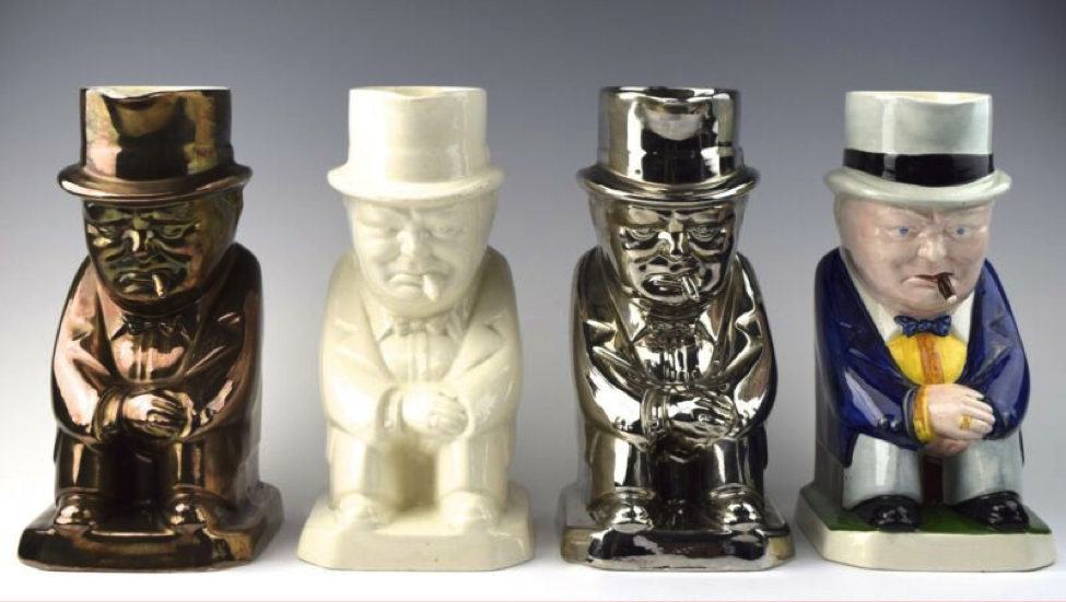 4 Colorways – Churchill Copeland Spode Toby Jug