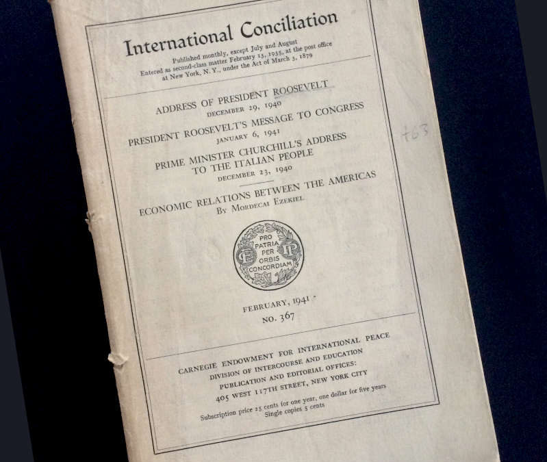 International Conciliation February 1941