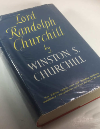 Lord Randolph Churchill, book by Winston Churchill with Dust Jacket