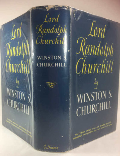 Lord Randolph Churchill, book by Winston Churchill with Dust Jacket