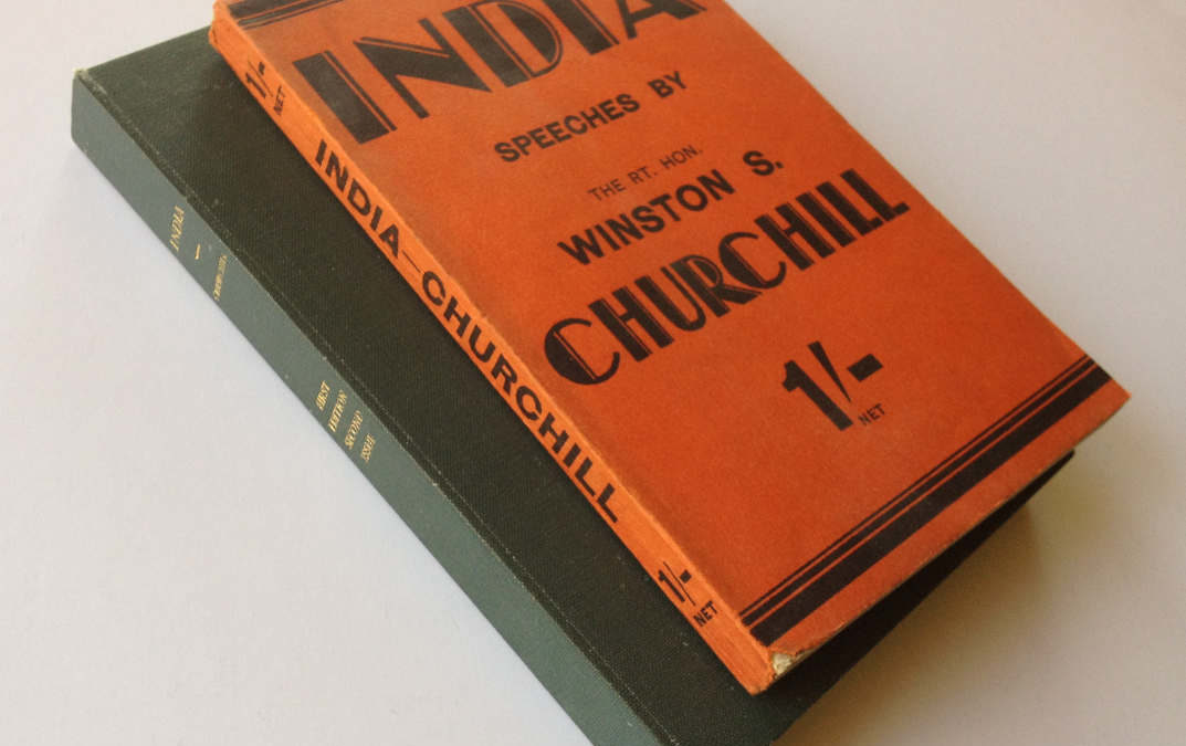 INDIA by Churchill: 1st Edn, 2nd Imp, Reddish Wraps