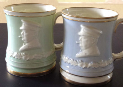 Winston Churchill: Pair of Paragon Tankards