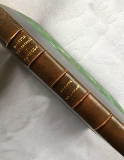 Spine of Savrola, Winston Churchill’s only major fictional work