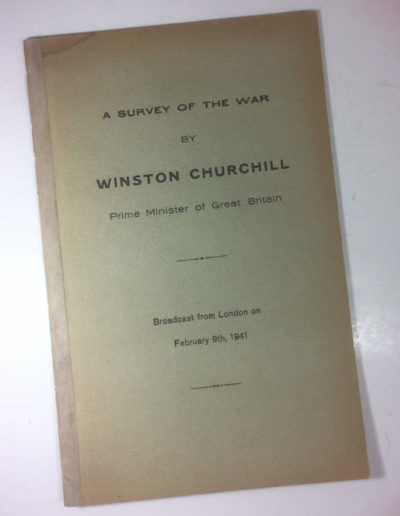 Survey of the War Pamphlet