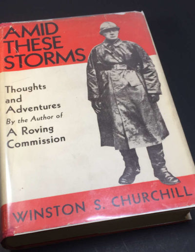 Amid the Storms by Winston Churchill: with Dust Jacket