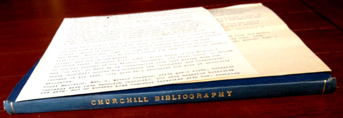 Churchill Bibliography: Bernard Farmer | Churchill Collector: Books ...