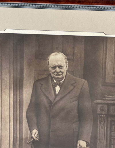 Churchill Mezzotint Portrait by Raeburn