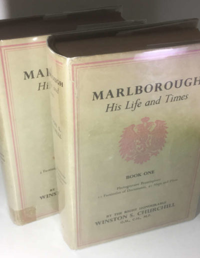 Marlborough by Winston Churchill: 2 Book Set in Dust Jackets