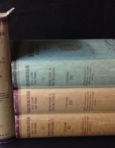 Marlborough 4Vols First British Edition, First Printing in Dust Jackets