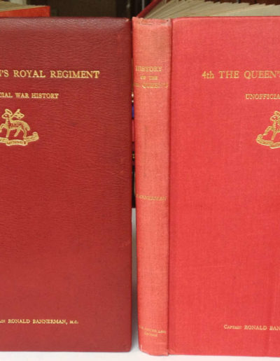 4th The Queens Royal Regiment with Foreword by Winston Churchill: 2 versions