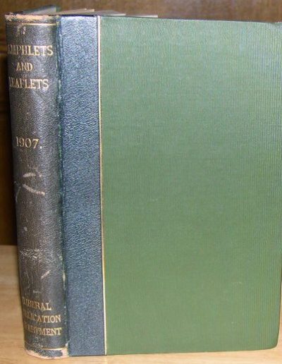 Pamphlets & Leaflets, Churchill Speeches - Vol 5, 1907