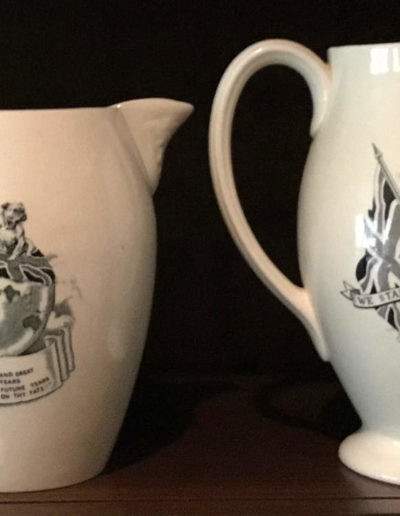 2 Copeland Spode Jugs: Reverse