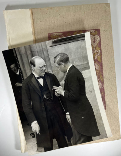 At Long Last + Churchill Photo with Edward VIII, Prince of Wales