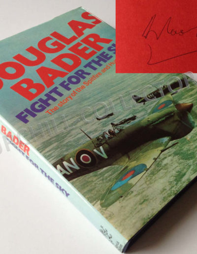 Fight For the Sky Signed by Douglas Bader