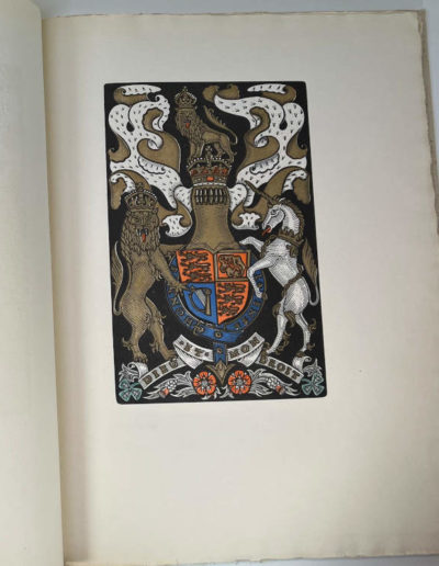 Coat of Arms as seen on the Front Board