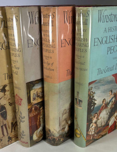 History English Speaking People 4vols in original Dustjackets