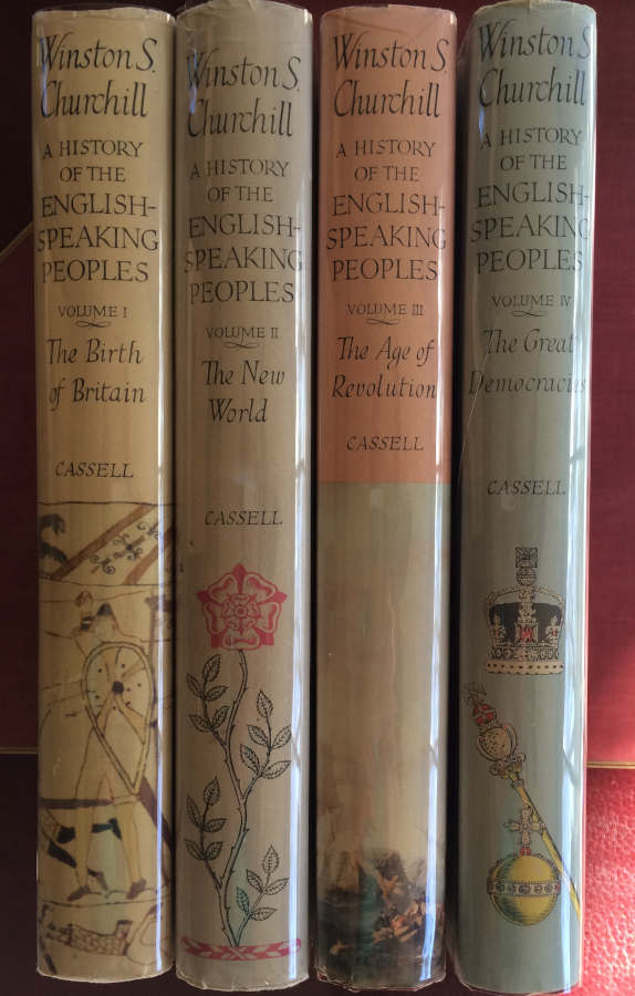 A History Of The English Speaking Peoples W Churchill Churchill   HESP 4 Vols 