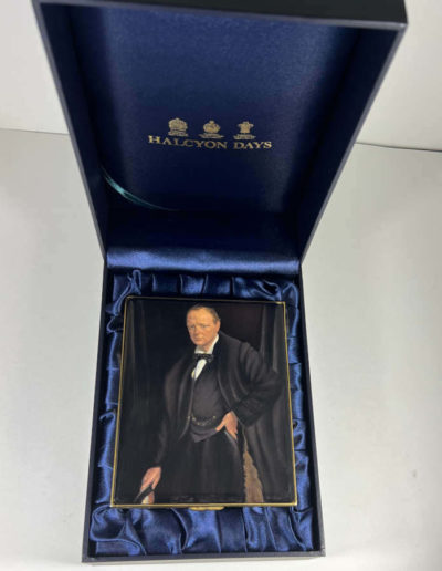 Winston Churchill: Halcyon Box in Presentation Case