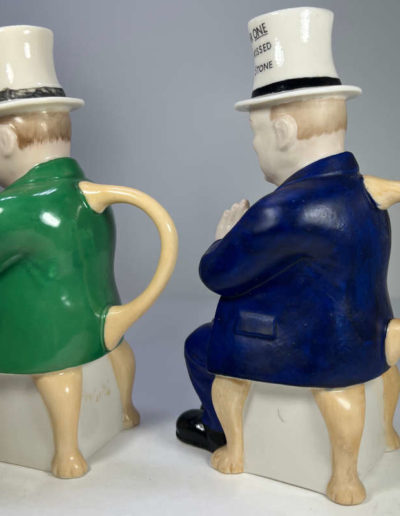 Winston Churchill Toby Jugs by W. H. Goss: Side View