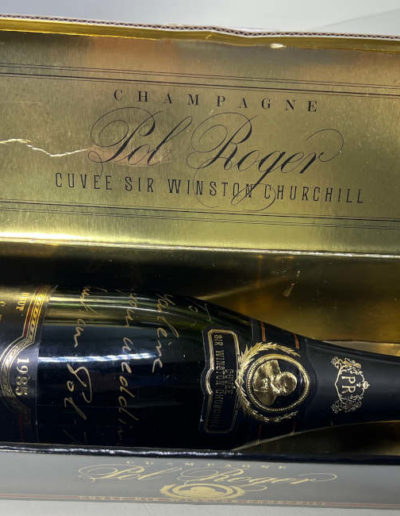 Churchill's Favorite Champagne: Bottle of Pol Roger in Original Box