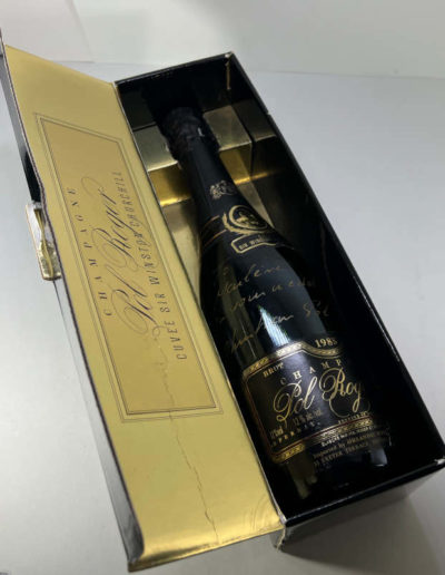 Churchill's Favorite Champagne: Bottle of Pol Roger in Original Box