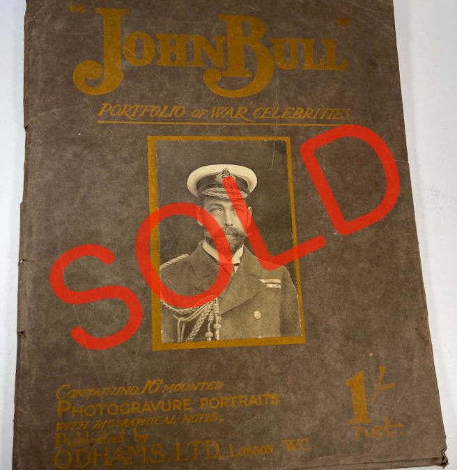 “John Bull” Portfolio of War Celebrities including Winston Churchill