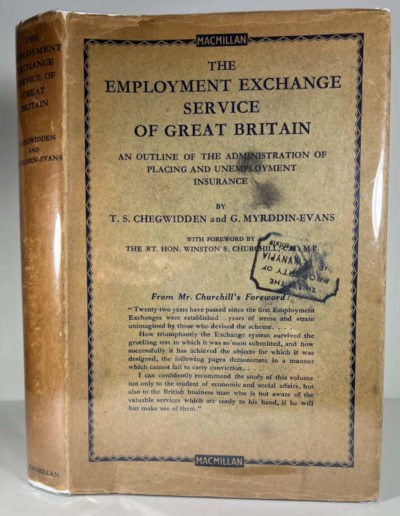 Employment Exchange Service of GB in Dust Jacket