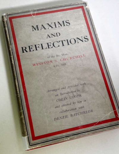 Maxims And Reflections