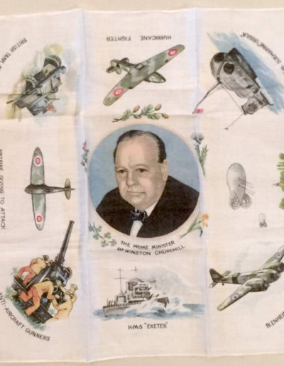 Winston Churchill Silk Square - Scarf