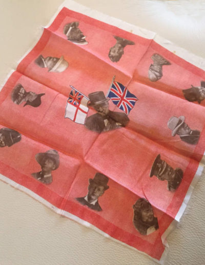 Churchill Scarf: Churchill's Many Hats