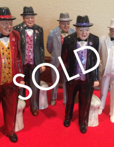 5 Royal Doulton Churchill Figures: SOLD