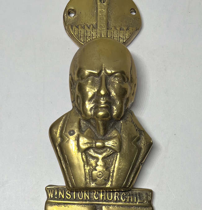 Churchill Heavy Brass Door Knocker