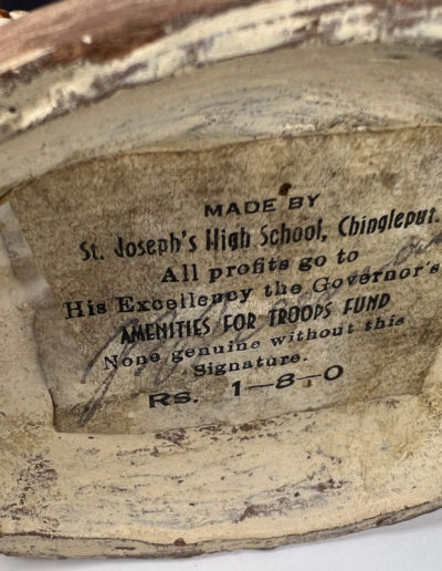 Churchill Figure, St Joseph's High School: Base