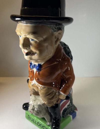 Churchill Burleigh Ware Toby Jug, Brown Jacket