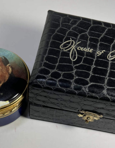 Churchill Enamel Trinket Box with Presentation Case