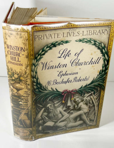 Life of Winston Churchill in Dustjacket