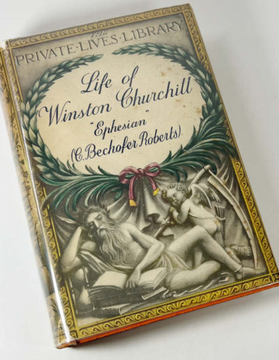 Life of Winston Churchill in Dustjacket